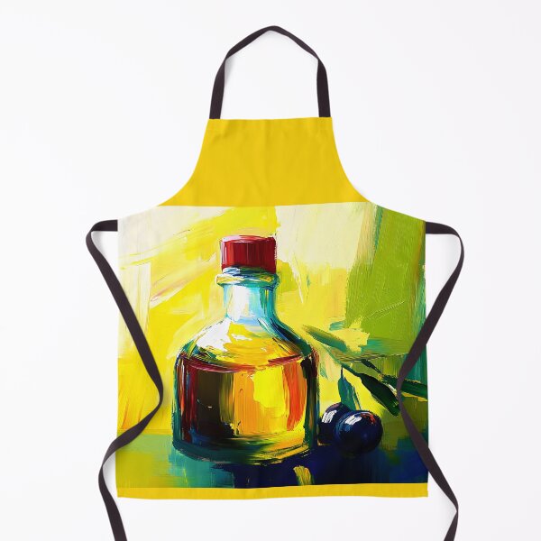 Item preview, Olive Oil Essence - Bold Colors and Dynamic Energy Digital AI Generated Art designed and sold by OlfactoART Studio.