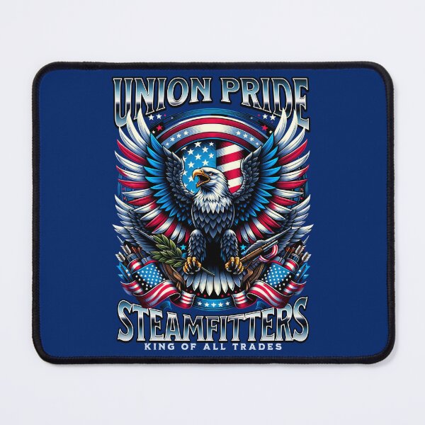 Item preview, Steamfitters | American Eagle | Union Pride | King of all Trades designed and sold by Wavecrest Wearables.