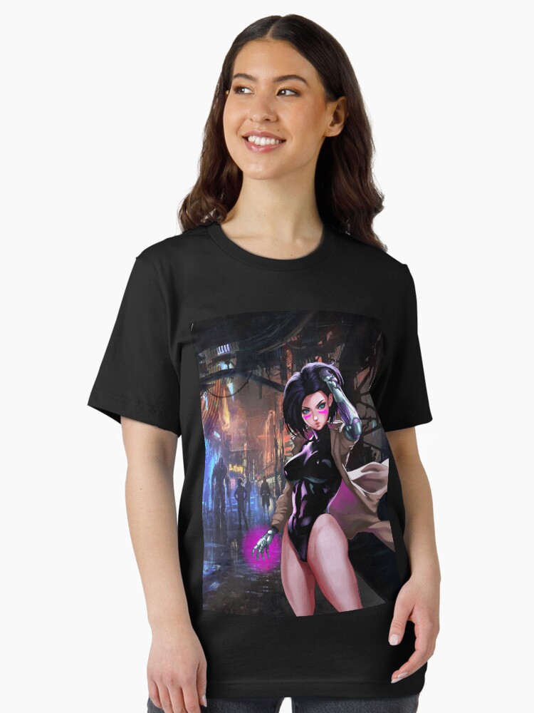 Imagen 2 de 7, Camiseta esencial con la obra ALITA99 Hentai, diseñada y vendida por FotoLibreStudio.