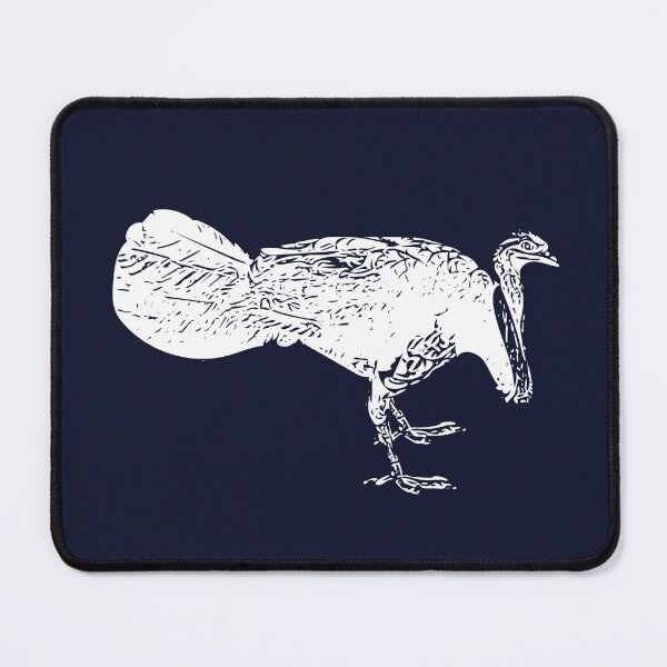 Artikelvorschau, Australischer Brushturkey in Weiß entworfen und verkauft von designsasstultd.