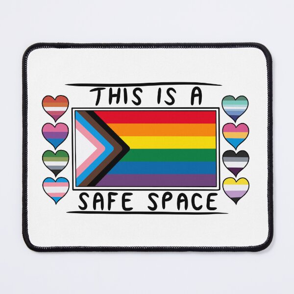 Item preview, Safe Space Sign designed and sold by Lenceloch.