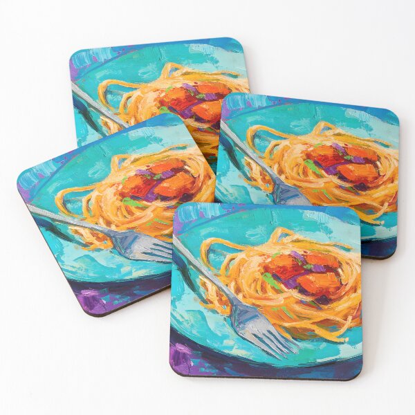 Item preview, Abstract Digital AI Art of a Spaghetti Symphony - A Colorful Feast with Bold, Dynamic Energy designed and sold by OlfactoART Studio.
