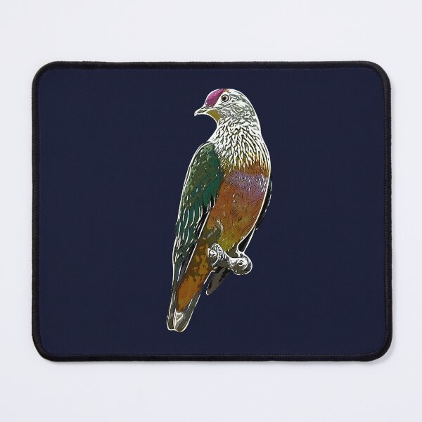 Item preview, Rose-crowned Fruit-Dove White Alternate Design  designed and sold by designsasstultd.
