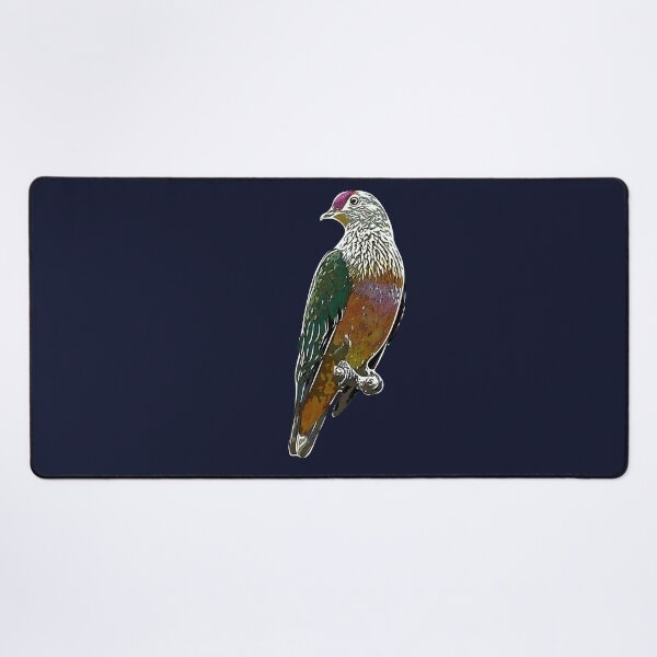 Item preview, Rose-crowned Fruit-Dove White Alternate Design  designed and sold by designsasstultd.