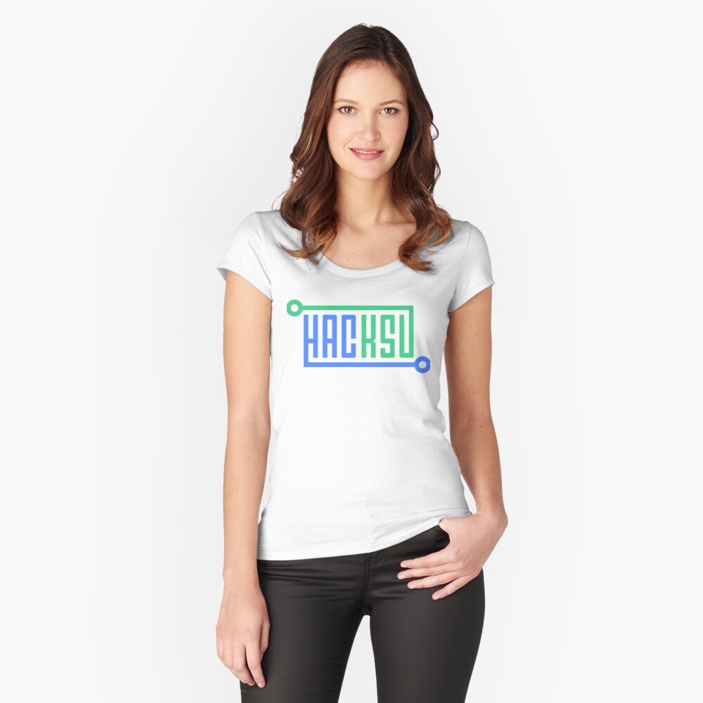 Item preview, Fitted Scoop T-Shirt designed and sold by KentStateCS.