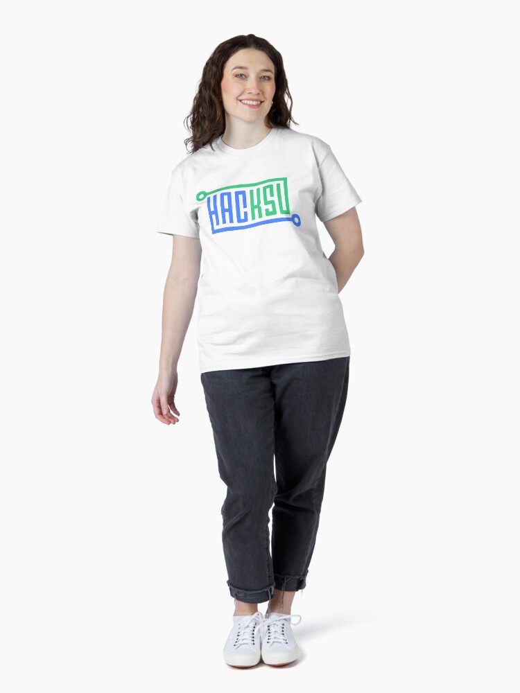Thumbnail 4 of 7, Classic T-Shirt, HacKSU Logo designed and sold by KentStateCS.