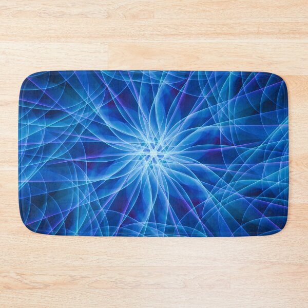 Item preview, Blue Flowing Geometry  designed and sold by Deometry369.