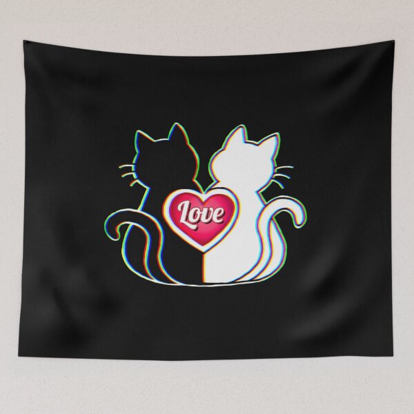 Item preview, Cat love 1 designed and sold by AzamiThai.