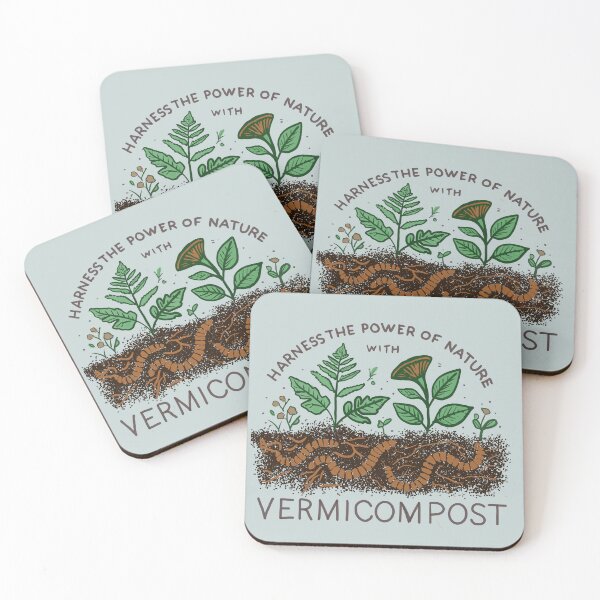 Item preview, Harness The Power Of Nature With Vermicompost  designed and sold by Zilpa’s Prints.