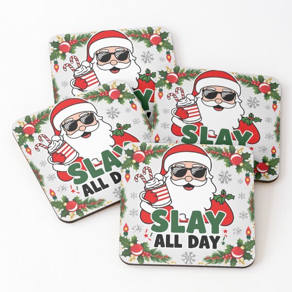 Item preview, Funny Santa Christmas T-Shirt designed and sold by MuscleCarTs.