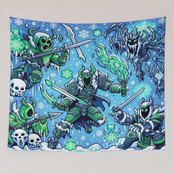 Item preview, Frozen Battleground designed and sold by Imaginarium of Chaos falcon88 .