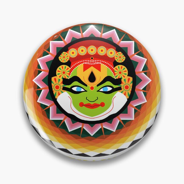 Item preview, Mandala ( kathakali ) : Head designed and sold by OwOlet.