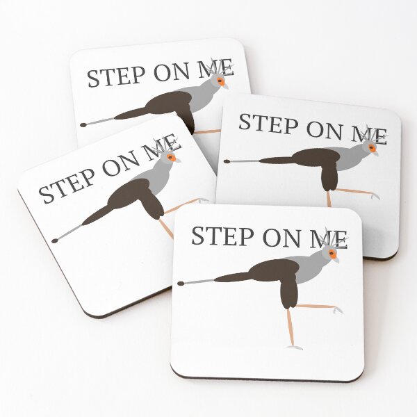 Item preview, Secretarybird Step on Me designed and sold by jemmaann.
