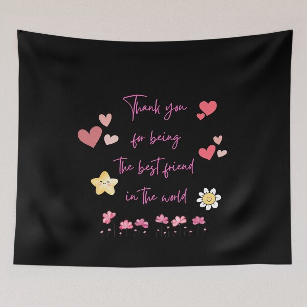 Item preview, Thank you for being the best friend in the world designed and sold by I vizi di Bob.