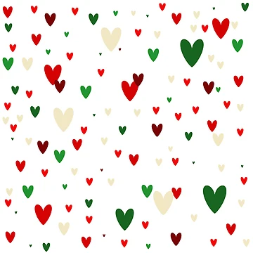 Artwork thumbnail, Christmas Heart pattern by Rabanico