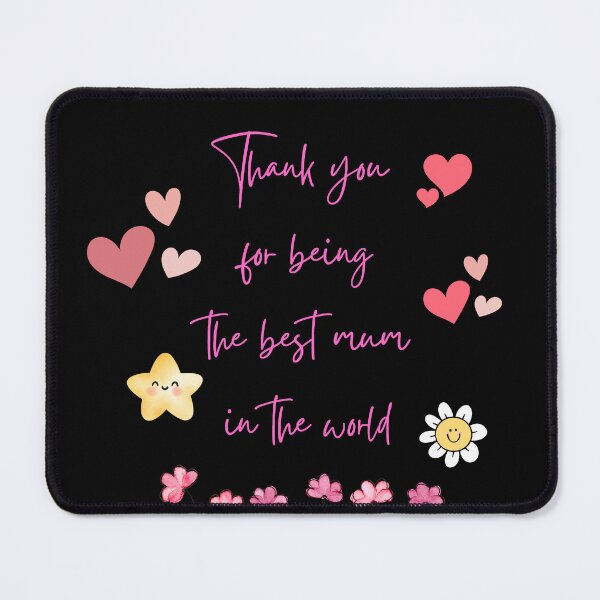 Item preview, Thank you for being the best mum in the world designed and sold by I vizi di Bob.