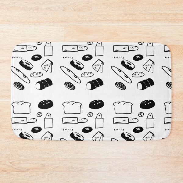 Item preview, Whisked Away: Minimalist Bread Doodles designed and sold by RM-Journey.
