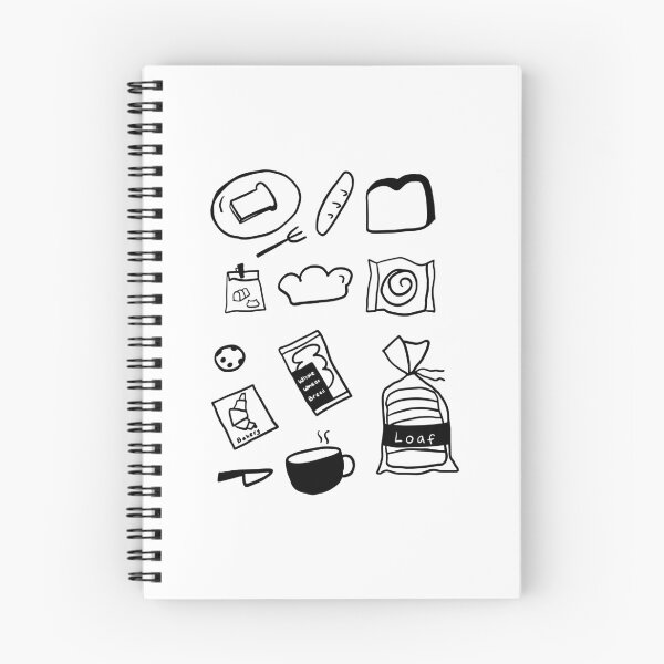 Item preview, Crusty & Cute: Minimalist Bread Art Collection designed and sold by RM-Journey.