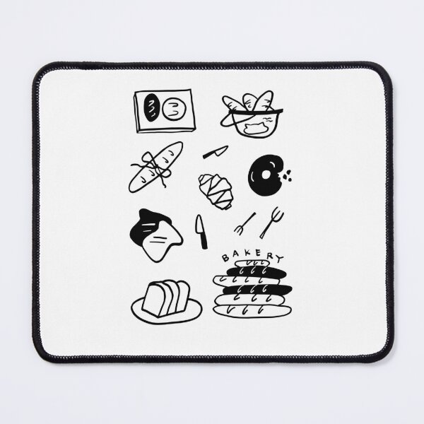 Item preview, Daily Bread: Minimalist Line Art Design designed and sold by RM-Journey.