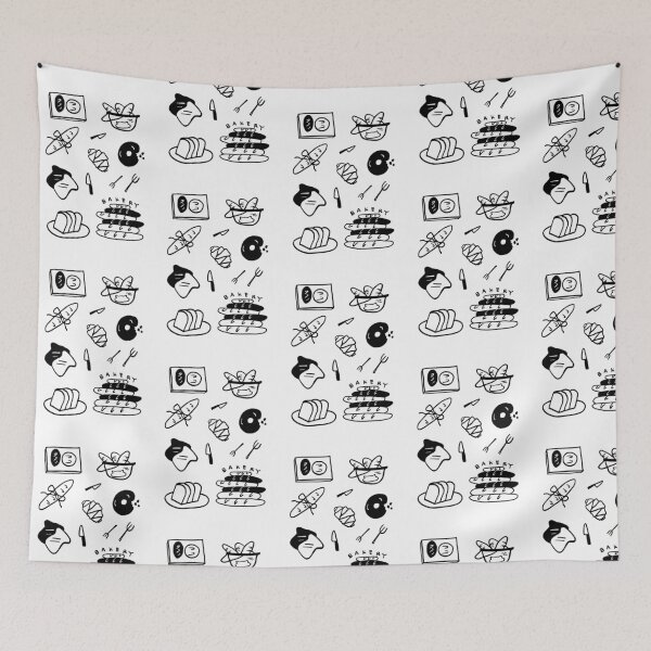Item preview, Daily Bread: Minimalist Line Art Design designed and sold by RM-Journey.