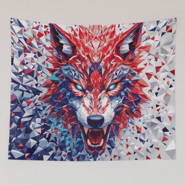 Item preview, a wolf's head designed and sold by scarlov.