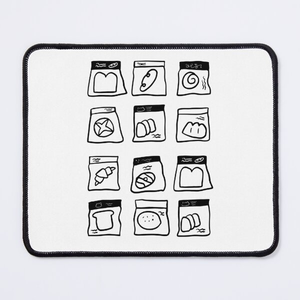 Item preview, Bread Lovers' Paradise: Simple Black & White Art designed and sold by RM-Journey.