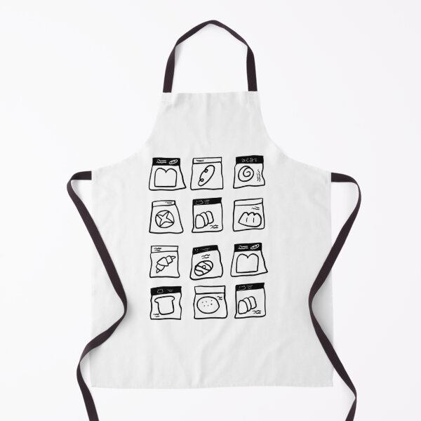Item preview, Bread Lovers' Paradise: Simple Black & White Art designed and sold by RM-Journey.