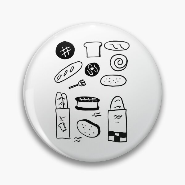 Item preview, Baked Goods: Minimal Bread Sketches designed and sold by RM-Journey.