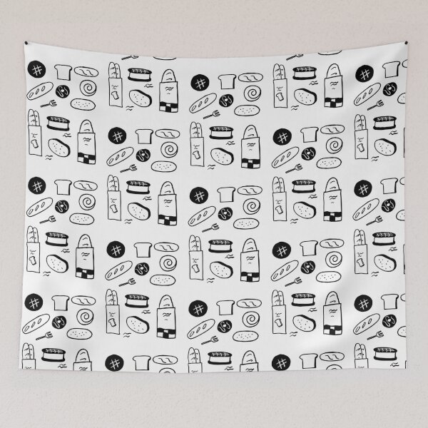 Item preview, Baked Goods: Minimal Bread Sketches designed and sold by RM-Journey.