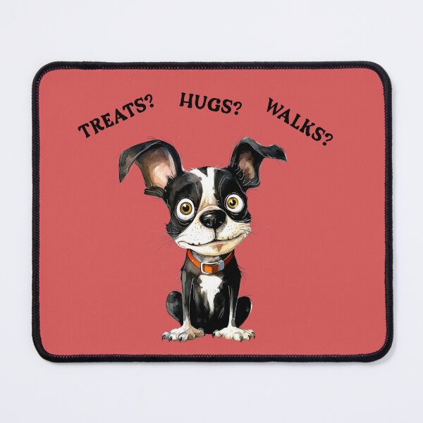 Item preview, Excited Dog Thinking About Walks designed and sold by NiRia Spot.