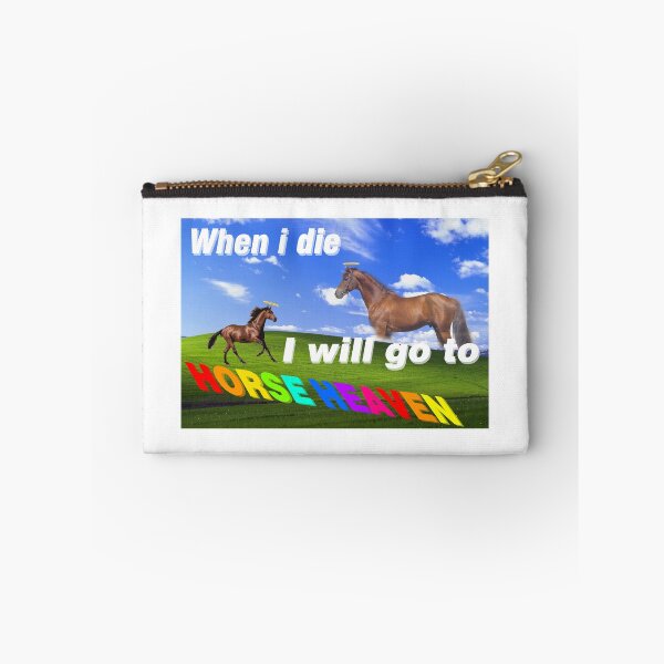 Item preview, When i die i will go to horse heaven designed and sold by Bu-Blessed.