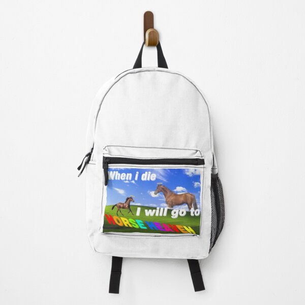 Item preview, When i die i will go to horse heaven designed and sold by Bu-Blessed.
