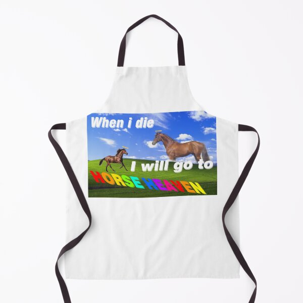 Item preview, When i die i will go to horse heaven designed and sold by Bu-Blessed.