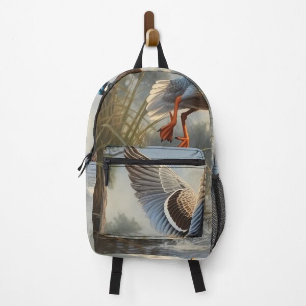 Item preview, Feathered Elegance - The Majestic Mallard's Soaring Departure designed and sold by jrtwynam.