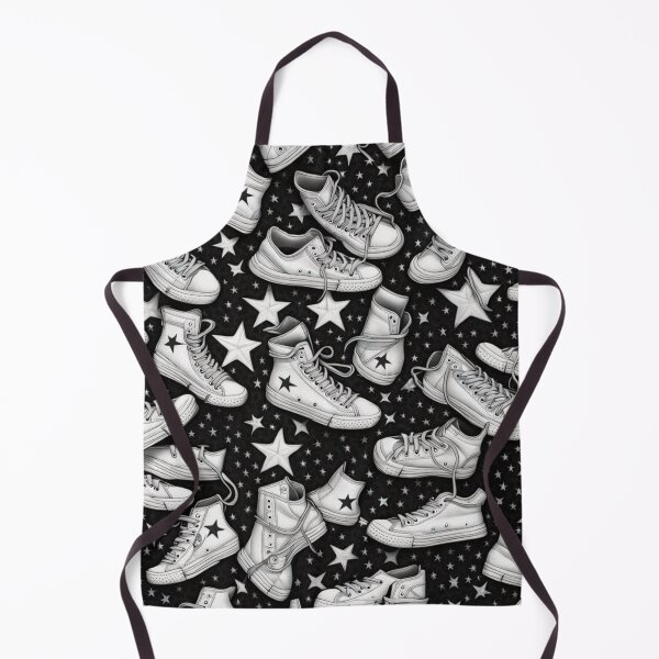 Item preview, Black Stars black stars pattern with sneakers designed and sold by IrgumS.
