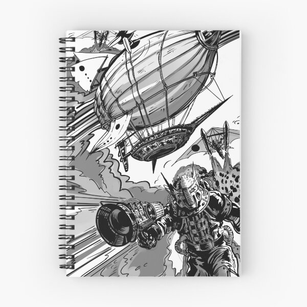 Artikelvorschau, Steampunk-Kampf um den Himmel entworfen und verkauft von EARTHTENT.