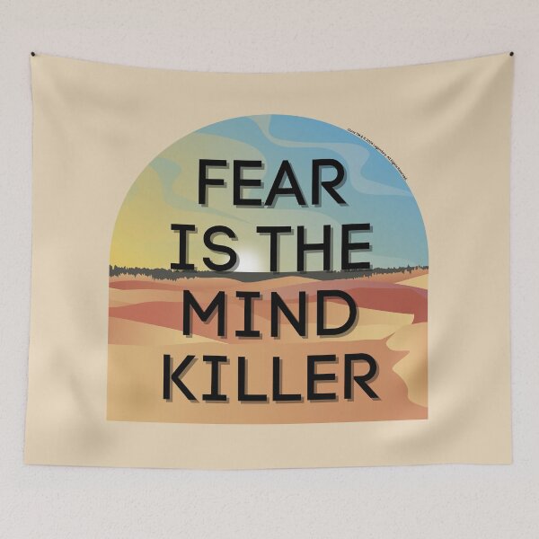 Item preview, Dune - Fear Is The Mind Killer - Masters of Arrakis designed and sold by Dabbing Turtle Designs.