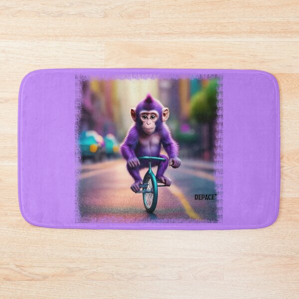 Item preview, Little Monkey Riding Unicycle - dePace' designed and sold by mrpropcake.