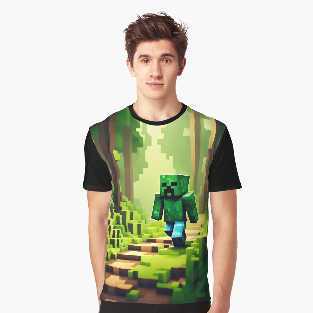 Aperçu de l'œuvre T-shirt graphique créée et vendue par PlanetMarker.