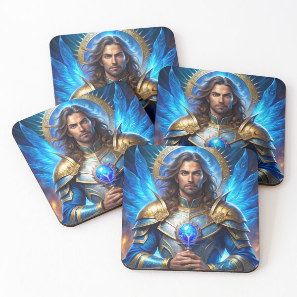 Item preview, Protect us Archangel Michael designed and sold by AguilaAstral.