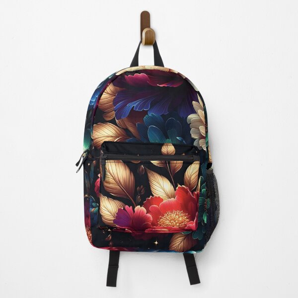 Item preview, Elegant Jewel-Toned Floral Design with Glowing Peonies, Roses, and Chrysanthemums designed and sold by VibeTCreations.