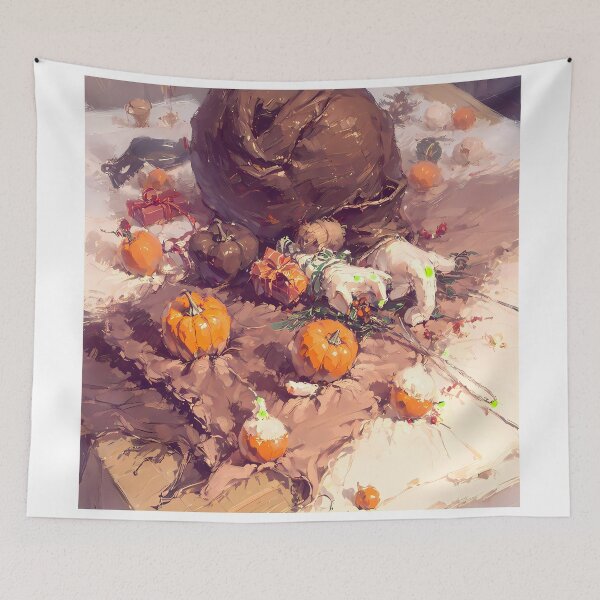 Item preview, Pumpkin Patch Present Urban Bloom designed and sold by ART ATTACK ZONE.