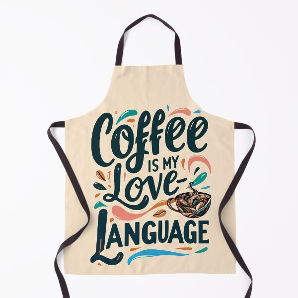 Item preview, Coffee Is My Love Language, typography designed and sold by maxmaj.