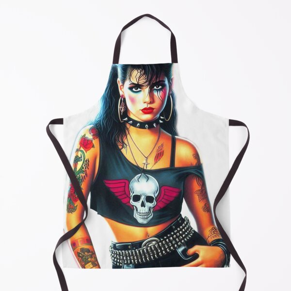 Artikelvorschau, Retro-Punk-Mädchen entworfen und verkauft von PulpVintage.