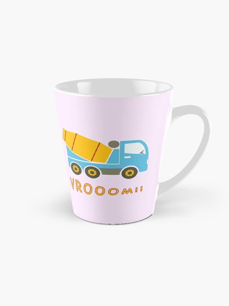 Buy Personalized Concrete Mixer Mug. Coffee Mug With Yellow Cement