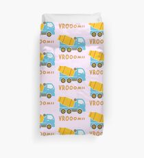 Cement mixer truck Duvet Cover