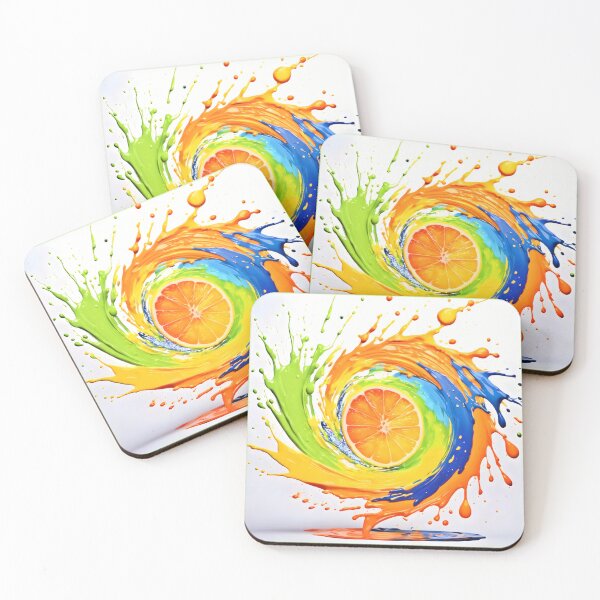 Item preview, Citrus Splash of Color Design designed and sold by Health And Fitness Posts e-Store.