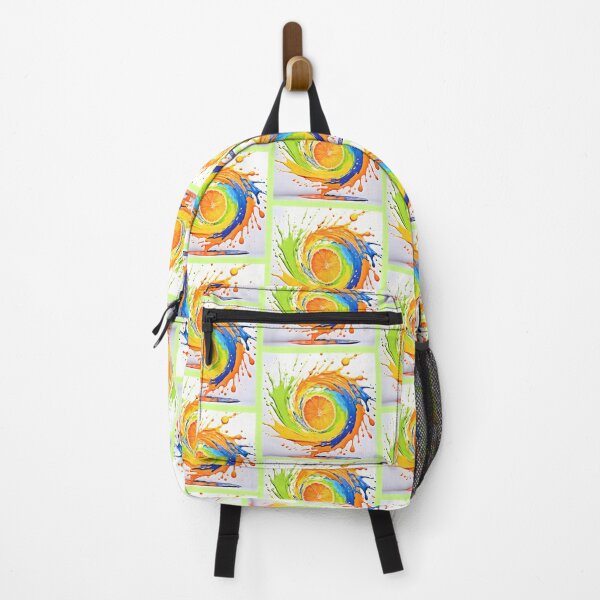 Item preview, Citrus Splash of Color Design designed and sold by Health And Fitness Posts e-Store.