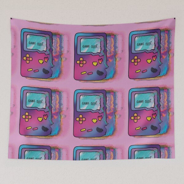 Artikelvorschau, Rosa Retro-Gameboy entworfen und verkauft von pinkFrogInSpace.
