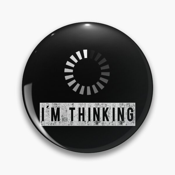 Item preview, I'm Thinking for Geeks Nerds Programmers Funny Design designed and sold by IT-Express.